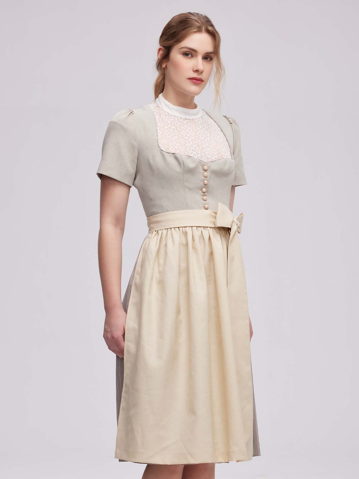 Dirndl in Grau – Elegant und vielseitig