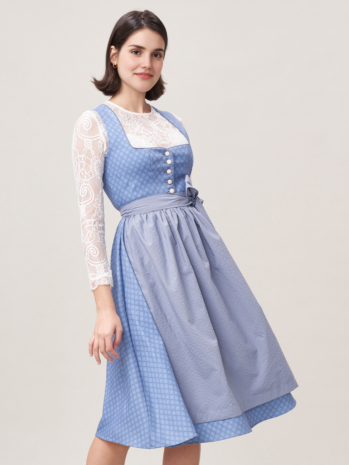 Dirndl in Blau