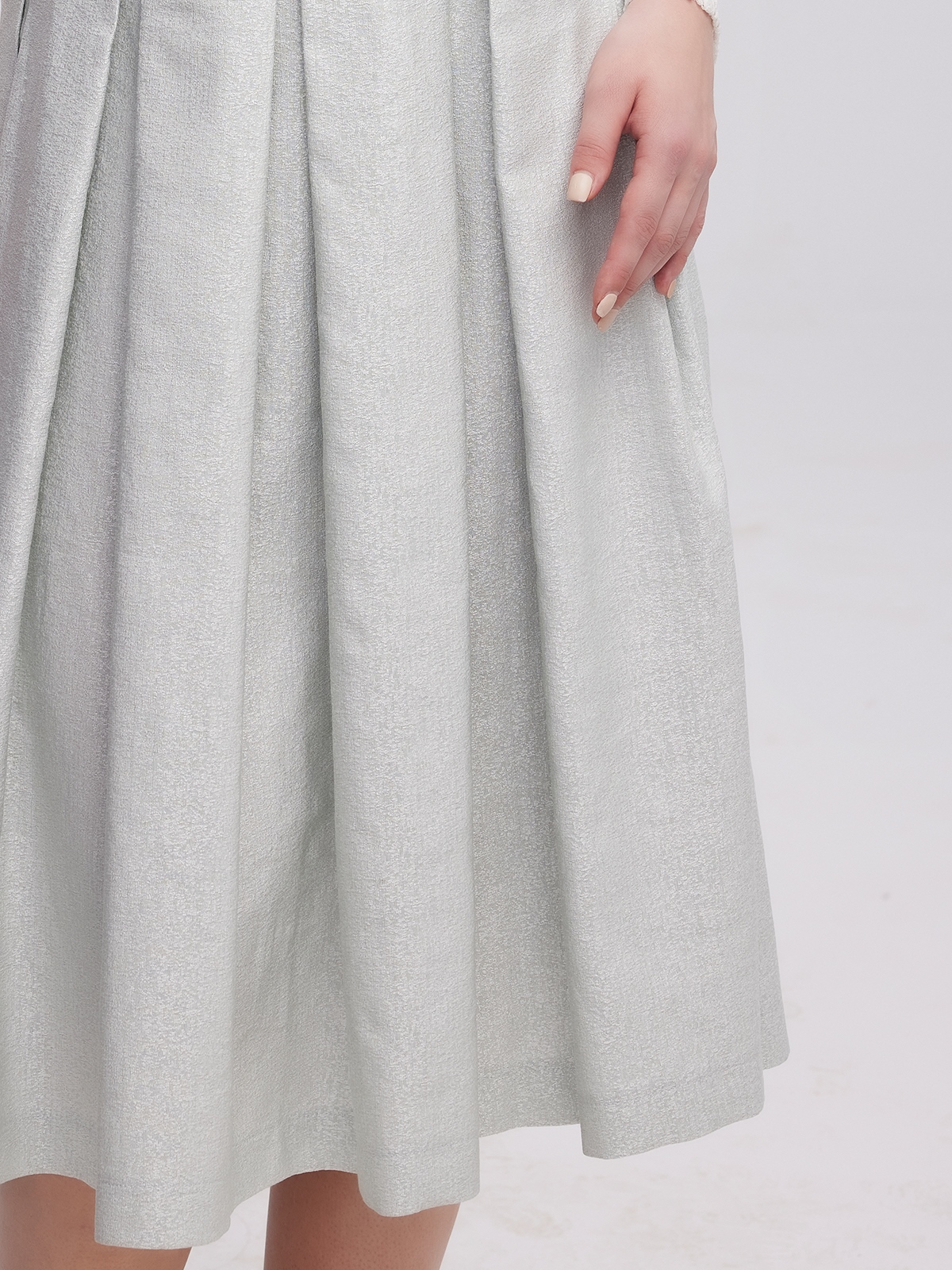 Dirndl Bluse Spitze Langarm in Grün