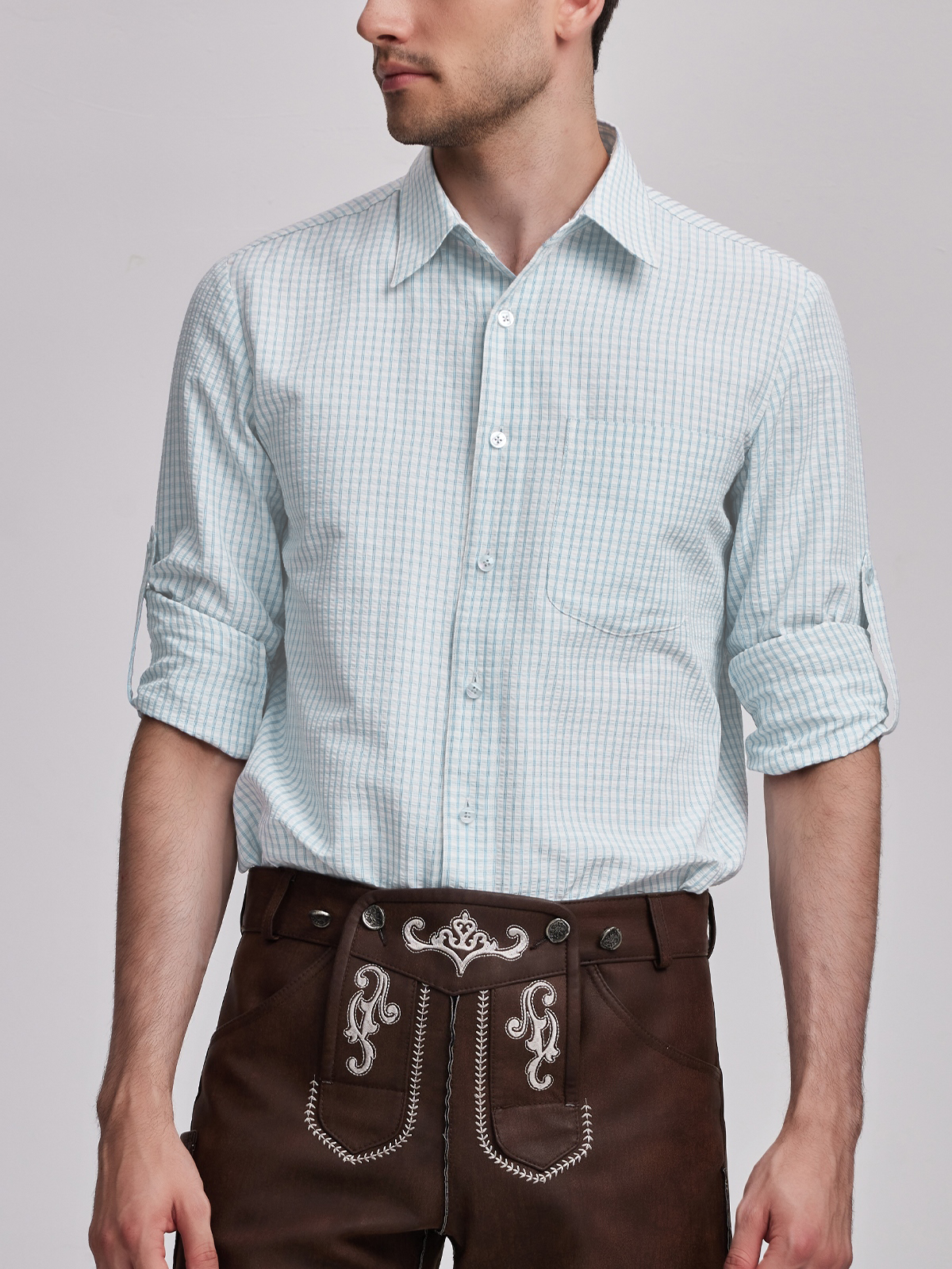 Amisu Dirndl in Blau – Eleganz pur