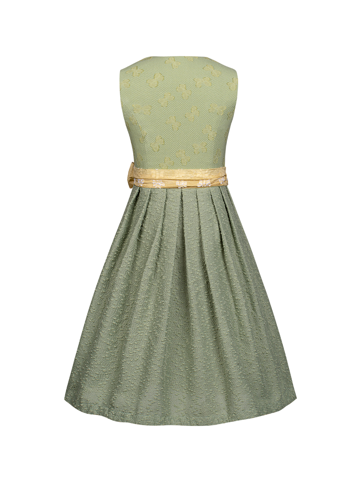 Dirndl mit Herzausschnitt in Grün