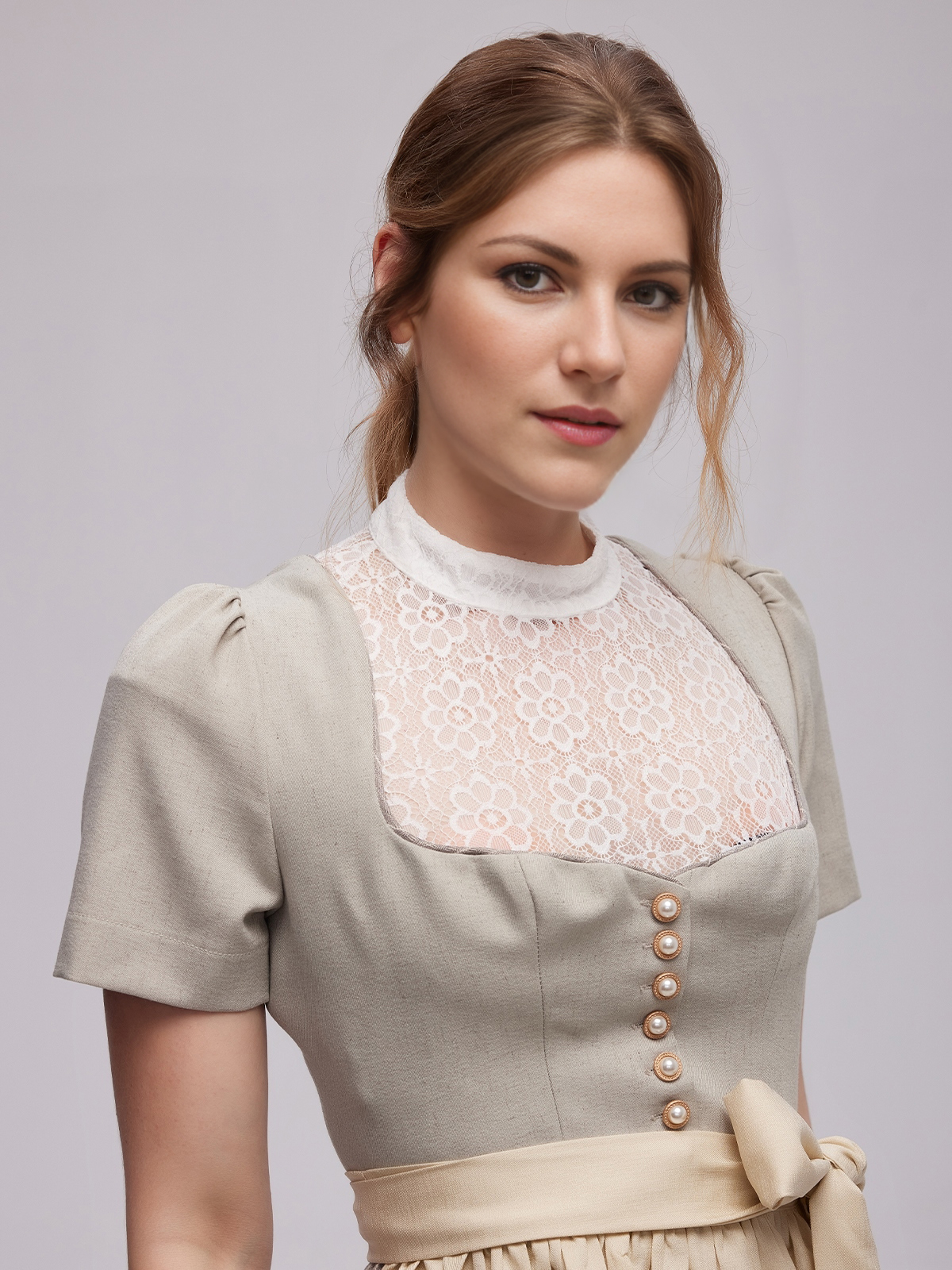 Stylisches Kinderhemd in Grau