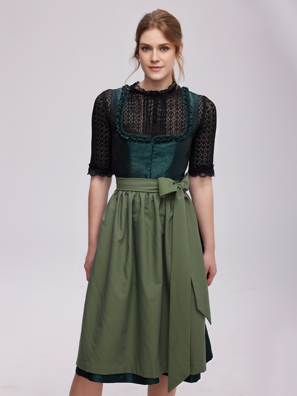 Dirndl in Grün – eine frische Alternative